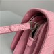  Balenciaga B Leather Shoulder Bag Pink