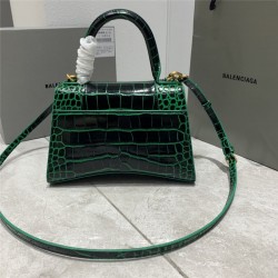 Balenciaga hourglass bag crocodile small