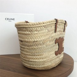 Celine beach woven bag