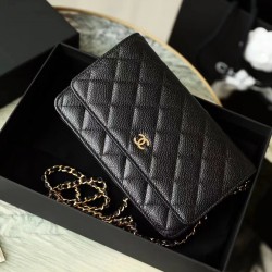 CHANEL WALLET ON CHAIN A33814