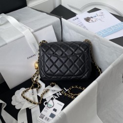 Chanel CF square with golden ball 1786