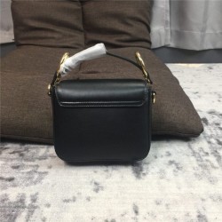chloe c mini square bag black