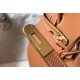 Hermes Birkin 30cm Bag In Gold Clemence Leather GHW