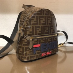 Fendi Black FF Backpack